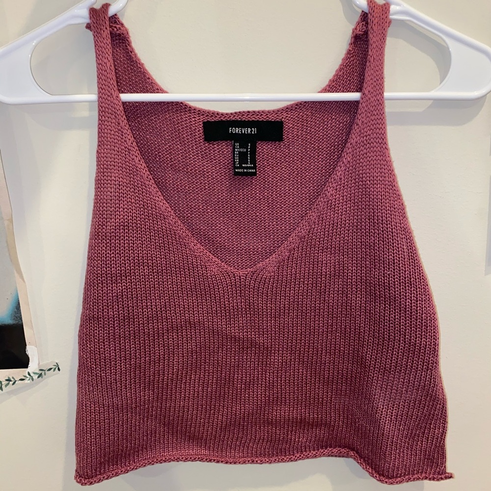 Knit Crop Top